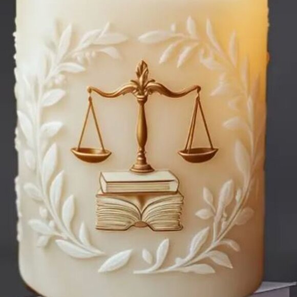 Win The Case Manifestation Candle - Picture 2 of 2